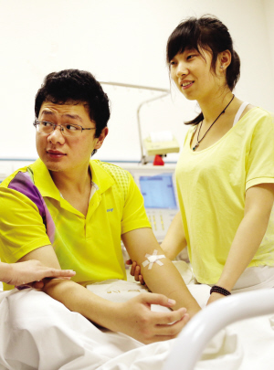 中醫(yī)藥大學學生獻造血干細胞