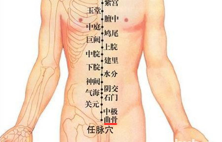 曲骨穴：益氣血，調(diào)治月經(jīng)不調(diào)、帶下